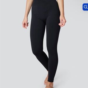 High-Rise Black Women's Leggings
